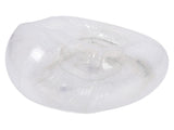 Inflatable Chair Comfortable Relaxing Transparent Ergonomic Space Saving PVC Blow Up Couch Chair V1294-YM0901-3116240034612