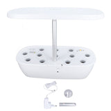 Hydroponics Growing System Indoor Gardening System with LED Grow Light Plants Germination Kit V1294-YM0901-3111240046016