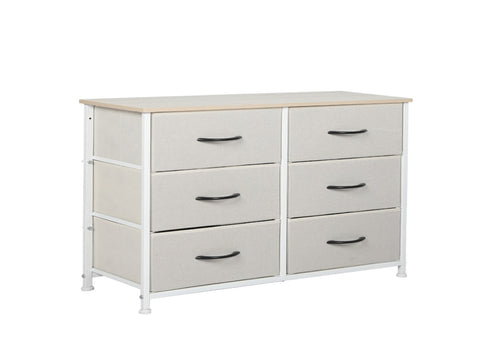 Levede Storage Cabinet Tower Chest Beige CH1047-CR_NZ