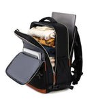 28L Multifunctional Backpack with Shoe Compartment for School Travel Work, Gray, 28x19x42 cm V1188-MS-325-1269