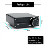 100W D100 TPA3116 Digital Power Amplifier Single Sound Channel Class D Desktop Subwoofer for Home V1370-AZ4-07886