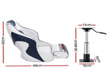 Seamanship Captain Bucket Boat Seats Flip Up Bolster Swivel 15cm Padding with Adjustable Pedestals BS-B-HELM-WB-60-3446X1