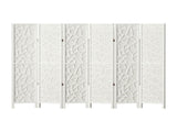 Artiss 6 Panel Room Divider Screen 244x170cm Clover White RD-4016-6P-WH