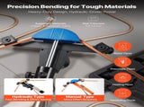 Hydraulic Tubing Bender Kit, 6 mm to 22 mm, Copper Tube Pipe Bender, HVAC Bending Tool Set, 90&deg V952-JLSDWGJYYKZXHL1PQ001V0