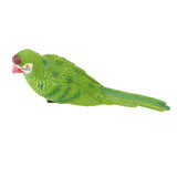 Parrot Figurine Simulation Vivid Innovative Wall Mounted Hand Painted Resin Parrot Model Toy for V1294-YM0901-3111240084314