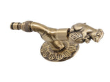 Antique Carved Faucet Bronze Copper Carp Retro Anti Rust Outdoor Garden Tap for Toilet G1/2in V1294-YM0717-3112220066811