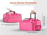 Rolling Laptop Bag, Fits Up to 17.3 Inch Laptop, Wheeled Briefcase, Roller Computer Tote Bag with 2 V952-LGSTDNB173INCR54MV0