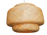 Farmhouse Pendant Light E27 Chinese Wood Woven Lantern Hanging Ceiling Light Fixture for Home Hotel V1294-YM0901-3119240064211