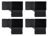 Pergola Bracket Kit 152x152mm, 4pcs 3-Way Heavy Duty Corner Bracket Woodworks DIY Post Base Kit, V952-LPJJST4PCS6XOAPMSV0