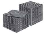 Interlocking Drainage Mat, 31 x 31 cm Modular Interlocking Cushion, 50 Pcs Splicing Drainage Mats, V952-CKPSD12X12INHIBDXV0