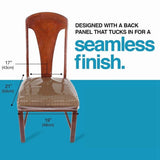 Plastic Chair Covers, Plastic Seat Covers for Dining Chairs, Chair Protector, Vinyl, Waterproof for V1370-AZ4-07656