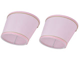 2PCS European Style E14 Lamp Shade Pink Lampshade for Chandelier Table Wall Lamps Home Decoration V1294-YM0710-3119210206111