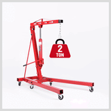 Engine Crane 2 Ton Hydraulic Hoist Folding Shop Mobile Lifter Workshop Lift V465-57716