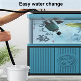 36W aquarium sand washer with plug adapter & 15W 66LED RGBW aluminum shell bracket light 40CM/28-key V201-BCJHDHLYG218