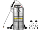 3.5Gal Stainless Steel Sprayer,l Set 20" Wand& Handle& 3FT Reinforced Hose, Hand Pump Sprayer V952-PWQBXG12L00000001V0