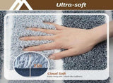 Bathroom Rugs,Ultra Soft Absorbent Bath Mat,Beige Non-Slip TPR Backing Stays in Place, Machine V1107-113-37486-DAR4