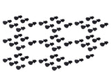 50Pcs Double Nozzle Sprinkler G1/2 Male Thread 360 Degree Rotating Water Sprayer for Garden Lawn V1294-YM0901-3111210177811