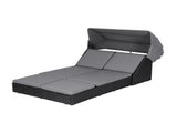 Gardeon Outdoor Day Bed Sun Lounge Setting Wicker Lounger Patio Furniture ODF-SUNBED-BS23-BK-AB