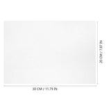 Paper Sheets White Wood Pulp for Sandwiches and French Fries V1369-AZ3-W-17488