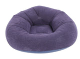 Inflatable Lounge Chair Flocking PVC Portable Folding Blow Up Sofa for Living Room Bedroom Balcony V1294-YM0901-3116240012411