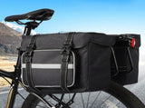 Rear Bike Rack Bag, 25L Waterproof Ebike Saddle Bag Cycling Trunk Carrier Travel Outdoor, V1366-AZ2-W-23653