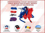 Professional Court Boundary Lines Beach Volleyball Beach Foot Volley Badminton V63-920961