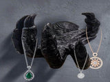 Witch's Demon Hand Wall Hanging Statues,Aesthetic Art Sculpture, Resin Retro Art Hanging Design V1366-AZ2-W-04890