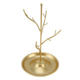 Jewelry Tree Stand Iron Branch Jewelry Display Hanging Organizer Tree Tower Rack for Necklaces V1294-YM0901-3117230360511