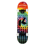 Kryptonics 31-inch Star Series Complete Skateboard Rainbow Dot BS-171337-RD