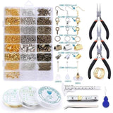 Jewelry Making Mega Kit with Pliers, Wire, Rings, MultiColor V1237-ZY-506-0007
