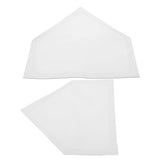 Pitcher Training Plate Tpe White for All Levels of Players Indoor Outdoor Use V1370-AZ4-17108