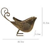 Lustre Gold Bird 27x21cm V637-97021BRD