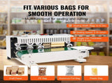 Continuous Bag Band Sealing Machine Horizontal Band Sealer Count Function V952-WSLXFKJTBPQDE7R69V3