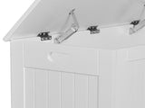 Levede Kids Toy Box Storage Chest Cabinet White TB1008