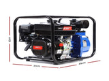 Giantz 3" Petrol Water Pump 7HP Max 4-Stroke 210cc High Flow 60,000L/H Max Transfer Engine, Fire PUMP-3INCH-235-BUBK