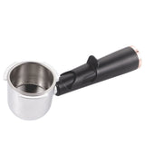 Compact Semi-Automatic Espresso Coffee Machine with Milk Frother Wand, 5Bar Pressure Extraction V1341-ZY-339XXBY4-BLACK