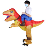 Dinosaur Inflatable Halloween Costume for Adults Kid with Air Blower Festivals Party DecorationX115 V1294-YM0901-3117200120912