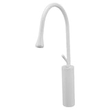 Sink Faucet Stylish Design Convenient Rotation Counter Basin Water Tap for Bathroom Home Hotel White V1294-YM0901-3112230060312