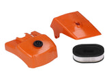 Air Filter with Cylinder Cover Set Plastic Replacement for Stihl 066 MS660 MS650 Chainsaw 000 120 V1294-YM0523-3111210507511