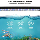 VEVOR Aquarium Light 26W Full Spectrum Aquarium LED Lights for 36"-42" Fish Tank V952-SSSSZXD3642YE3XKLV3