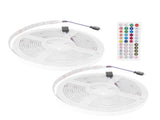 300LED Remote Strip Lights IP65 SMD5050 RGB Dimmable Flexible Rope Lights Decoration V1294-YM0901-3119210073811