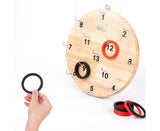 Ring Toss Game,Indoor Outdoor for Babies Adults Family,Fun Tailgate or Hangs on Wall,Exciting Gift V1263-JX-2313