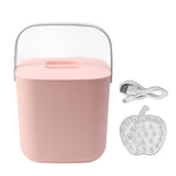 Mini Dishwasher 18W 8.5V 2A 2000mah Portable Countertop Dishwasher for Dishware Fruit Vegetable Pink V1294-YM0703-3113230152812