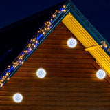 LED Twinkle Petal Balls 10cm 5-Pack Cool-Warm White or Multicolor - Multicolor V720-XL0992