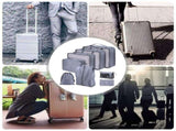 8PCS Packing Cubes for Travel Luggage Organiser Bag Compression Pouches Clothes Suitcase, Packing V1369-AZ3-W-22995