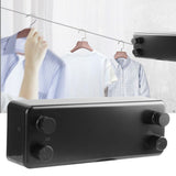 Household Telescopic Clothesline Clothes Drying Laundry Rack Rope for Balcony BathroomBlack V1294-YM0901-3117200029611