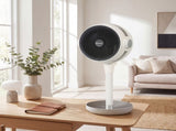 Dimplex Heat and Cool Air Circulator Pedestal Fan with LED Display and Timer DCACP30HC