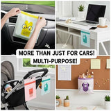 120pcs Car Trash Bag, Stick-on Disposable Trash Bag Leakproof Vomit Bags for Car, Kitchen, Travel, V1107-799-57520
