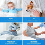 Fully Fitted Waterproof Cotton / Non Woven Mattress Protector Cover Double V201-W12784028