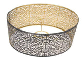 Metalshade E14 E27 Iron Hollow Out Modern Decorative Cylinder Shade for Table Wall Ceiling V1294-YM0901-3119250029311